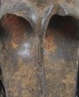 Extremely Rare  Very Old African Tribal Zoomorphic Crest Head Mask  Dogon Mali  