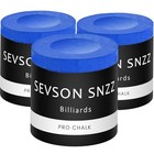 Billiard Pool Cue Chalk - Circle Stick Chalk Hand Chalk Round Cube 3 Blue