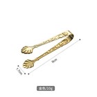 2pack Silver And Gold Handle Sugar Tongs  Vintage Rose 1 