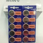   freshly New  10x Sony Cr2025 Lithium Battery 3v Exp 2028  Pack 10 Pcs Coin Cel