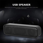 Usb Computer Speakers Desktop Speaker Usb Powered Mini Wired Soundbar For Pc Or