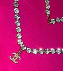 Chanel 1995 Vintage Rhinestone Choker  Barbie Runway Necklace   95p 