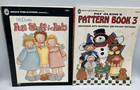 Lot Of 22 Vintage Craft Pattern Books 90 s Pat Olson Halloween Painting Holidays