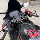 250mm Carbon Fiber Stabilizer Steering Damper For Suzuki   Honda   Yamaha