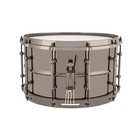 Universal Brass Snare Drum With Black Nickel Hardware 8 x14 
