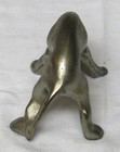 Vintage Gold Painted Cast Pot Metal Blood Hound Dog Figurine - Non-magnetic   