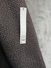 Joe B Womens L Flare Skirt Grey Waffle Knit Above Knee Length Pleated Nwt