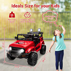 12v Kids Ride On Toy Electric Car Battery Power Wheel Jeep W remote Control Led