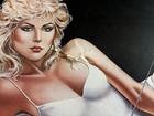 Rare Blondie Wplj Subway Poster 1979 Olivia De Berardinis Art Double Sided Ds