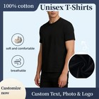 Personalized T-shirt Custom Photo Text Logo Gift Unisex Cotton S-3xl Fast Ship