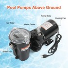 1 5hp Above Ground Swimming Pool Pump W3sp1580x15 Fit For Hayward With 3  Cord