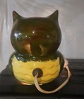 Vintage Ceramic Owl Night Light Or Table Lamp 