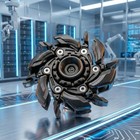 Metal Mechanical Fidget Spinner Alloy Hand Edc Gadget Stress Relief Desk Focus