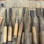Vintage Woodworking Tools Set Carving Chisels Handcrafted Collectible Tested