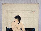 Ishikawa Toraji Japanese Woodblock Print Ten Types Of Female Nudes At The Bath