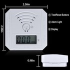 Portable Carbon Monoxide Detector Battery Powered Warning Alarm Outdoor indoor