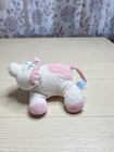 Vintage Eden Terry Cloth     Piglet     Soft Plush Baby Lovey Toy With Rattle 7   