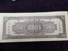 China 1944 Central Bank  500 Yuan Banknote Pick  267  Au