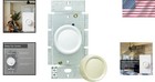 Elegant Rotary Fan-speed Control With White   Ivory Knobs For Seamless Design