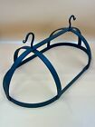 Vintage Decorative Hanging Pot pan Rack-rustic Black Cast wrought Iron-americana