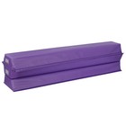 9ft Purple Extra Firm Vinyl Balance Beam Folding Gymnastics Beam Tumbling Home