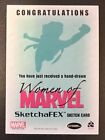 Women Of Marvel The Invisible Woman 1 1 Sketch Card     