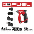 Milwaukee 2505-22x2sdg M12 Fuel 12v Installation Drill driver Kit W  Die Grinder