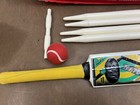 Youth Cricket Set - Bat Stumps Ball Bag - Mb Malik Team Junior Kids Practice  5