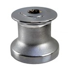 Barlow Winch Single Speed Size 15 Chrome Plated Bronze Sailboat Hardware Rigging