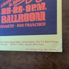 Quicksilver Messenger Service Big Brother Avalon Ballroom Concert Poster