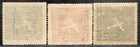 Uruguay 1924 Air Mail Stamp Sc    C 4 6 Mh