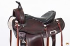 Western Draft Horse Trail Pleasure American Leather Saddle   For Horses