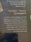 Meriadoc  merry  Brandybuck Sideshow Weta Lord Of The Rings Statue Lotr Tolkien 
