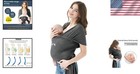 Adjustable Infant Carrier In Heather Grey - Ultimate Comfort For Parents