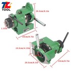 Vertical Horizontal Spin Index Fixture Milling 5c Collet  0004  Spindle Thread