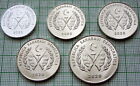 Western Sahara Saharaui 2020 Set 5 Coins - 1 5 10  20   50 Pesetas  Animals  Unc