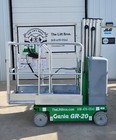 Electric Vertical Mast Lift Refurbished Genie Gr20 Runabout 20  Scissor Lift