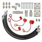 2 Three Way Diverter Valves For 1-1 8ton Mini Excavator 2 Hydraulic Coupler