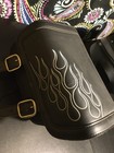 Saddlemen White Highwayman Tattoo Saddlebags Large -throw-over Mount 13x6x9 Bags