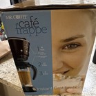 Mr  Coffee Caf   Frappe Coffee Maker Brews   Blends Blender Black Matte Plastic
