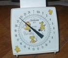 Vtg Sunbeam Nursery Baby Scale Weighs Up To 25 Lbs Usa Made Tested Working