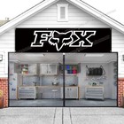 Fox Banner Motorcycle Racing 2x8ft Car Flag Banner  Snap On Flag Tools