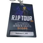 Halloween Horror Nights Universal Studios Hhn Lanyard R i p  Tour 2022 Vip Pass