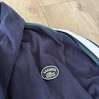 Lacoste Robe Mens Xl Blue Terry Cotton Bath Lounge Sleepwear No Belt