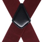 Mens 2 Inch Wide Suspenders Heavy Duty Strong Clips Adjustable Elastic Braces   