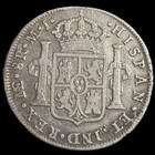 Peru Spanish Colonial 8 Reales Carol Carolus Iii 1779 Lme Mj Lima Mint
