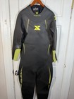 Xterra Vortex Men   s Xxl 2xl Full Sleeve Triathlon Wetsuit Black Yellow Swim