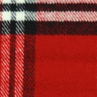 100  Cashmere Scarf Tartan Red Checked Plaid Design Soft For Unisex