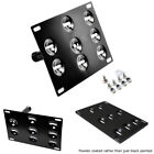 Jdm Style Bumper Tow Hook License Plate Bracket Mount Holder For 09-14 Acura Tl