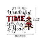 Iron-on Transfers Xmas Heat Transfer Vinyl Patches - Christmas Tree